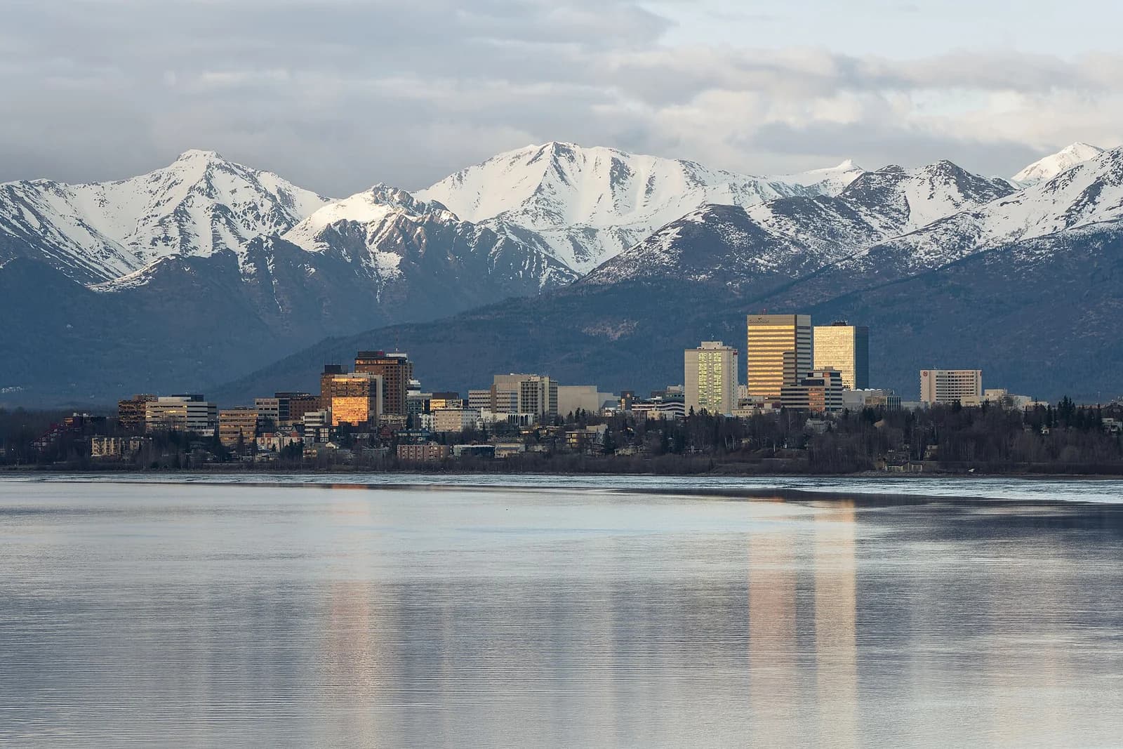 City view of Anchorage, Alaska