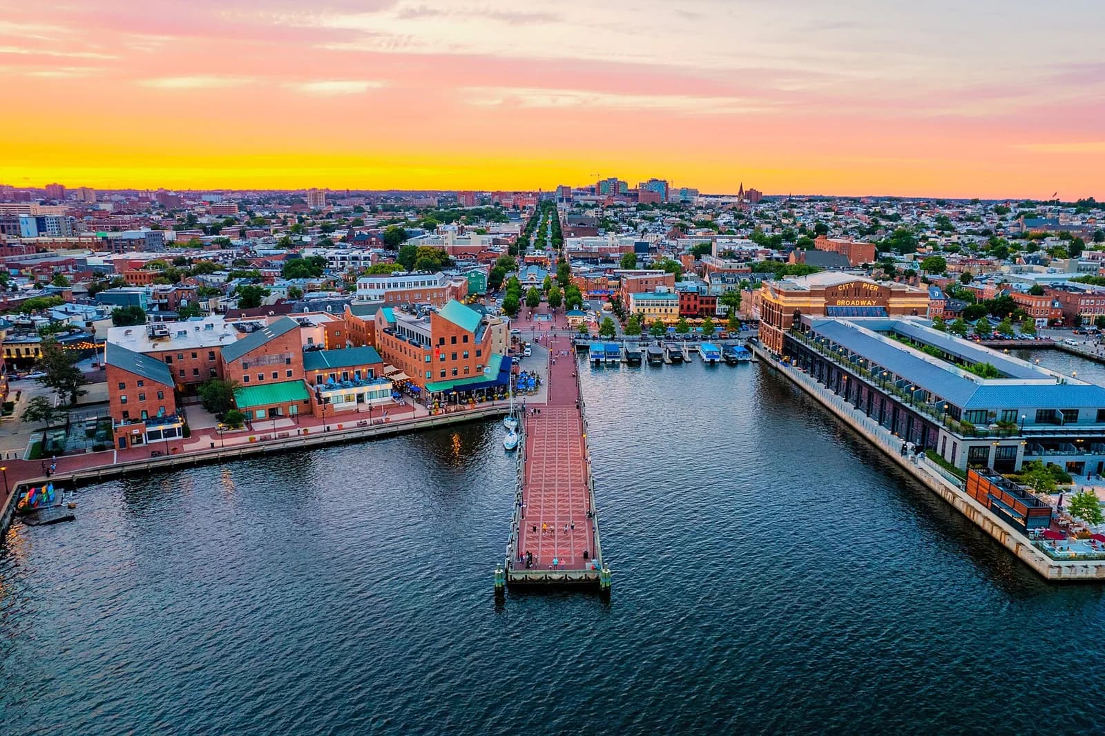 City view of Baltimore