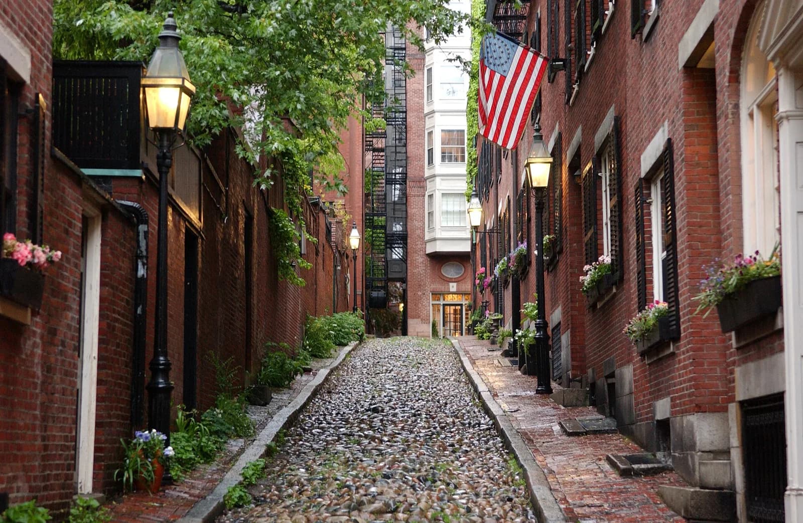 City view of Boston