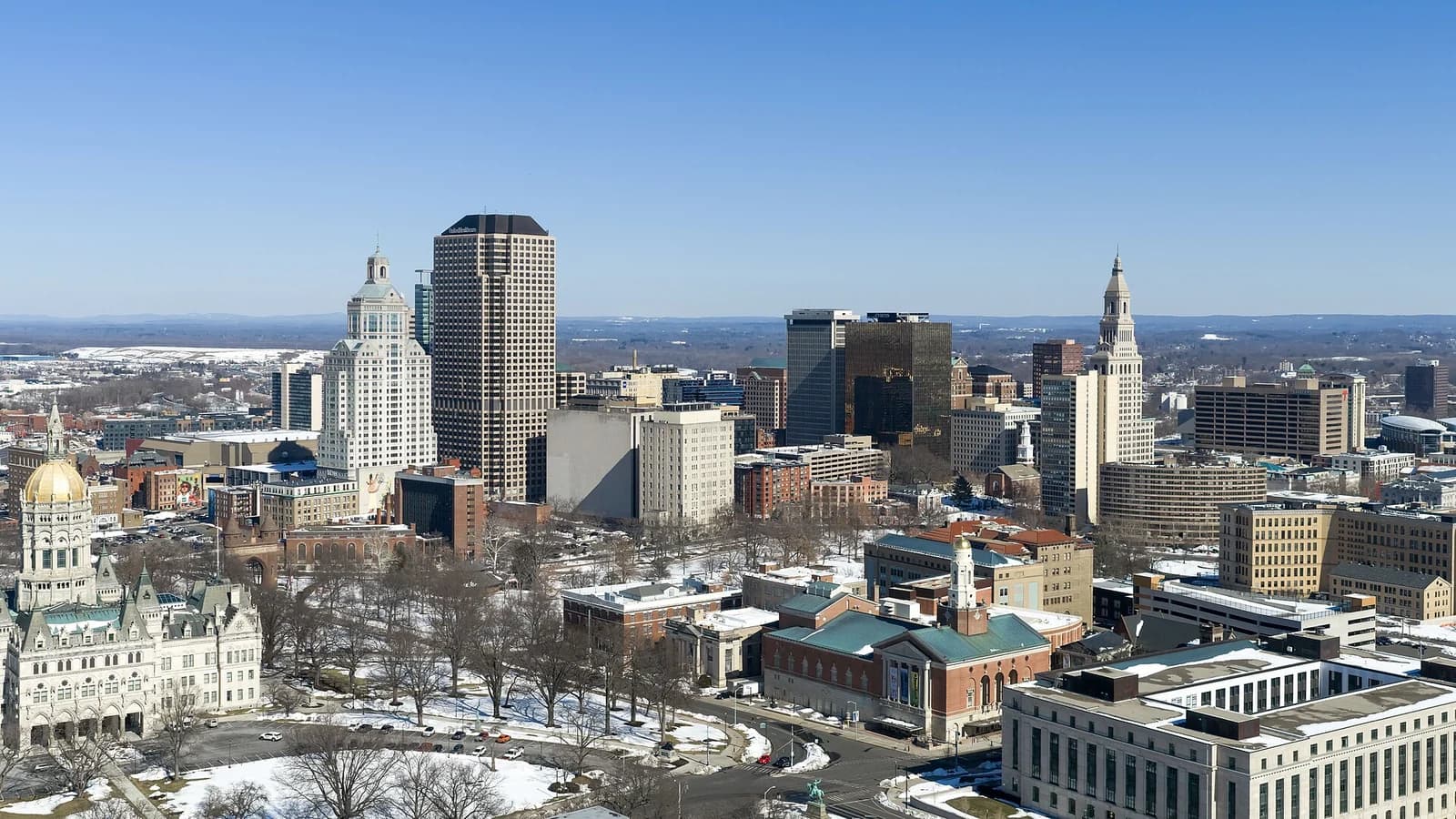 City view of Hartford, Connecticut