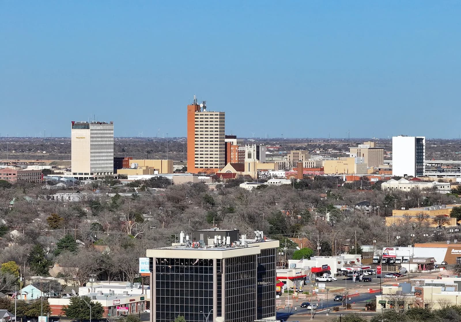 Lubbock, Texas skyline