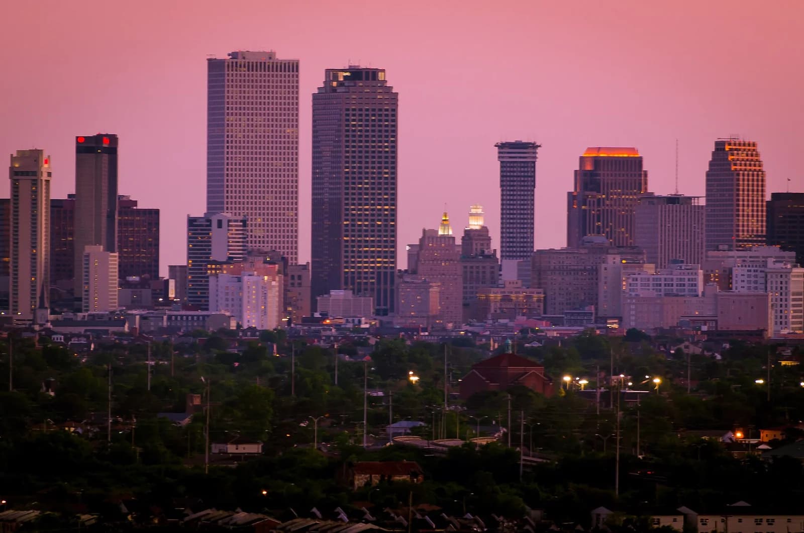 City view of New Orleans, Louisiana