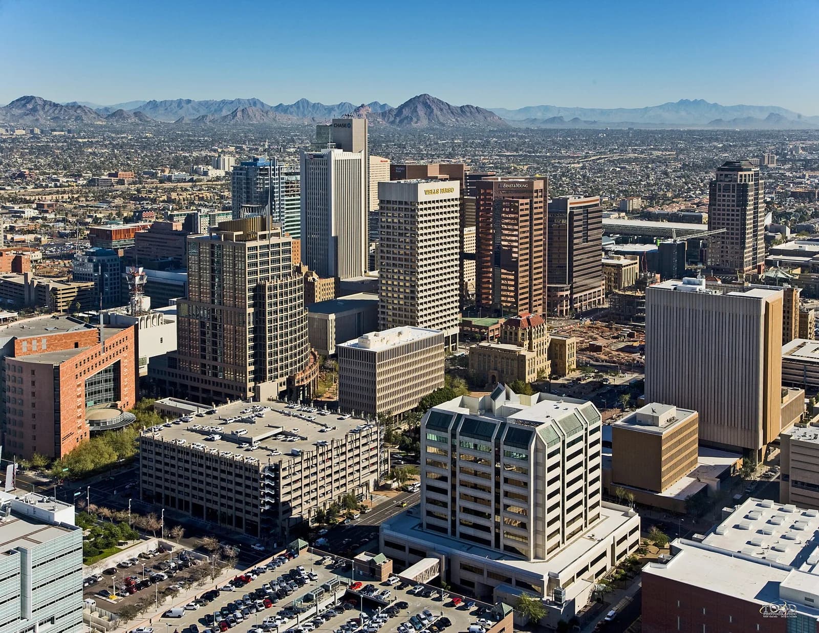 City view of Phoenix