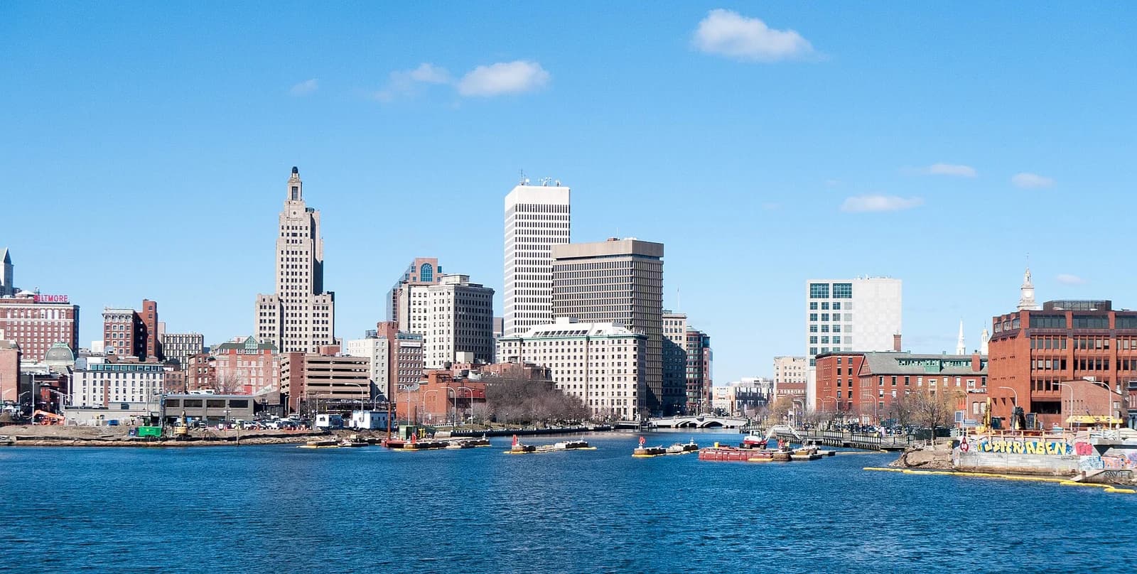 City view of Providence, Rhode Island