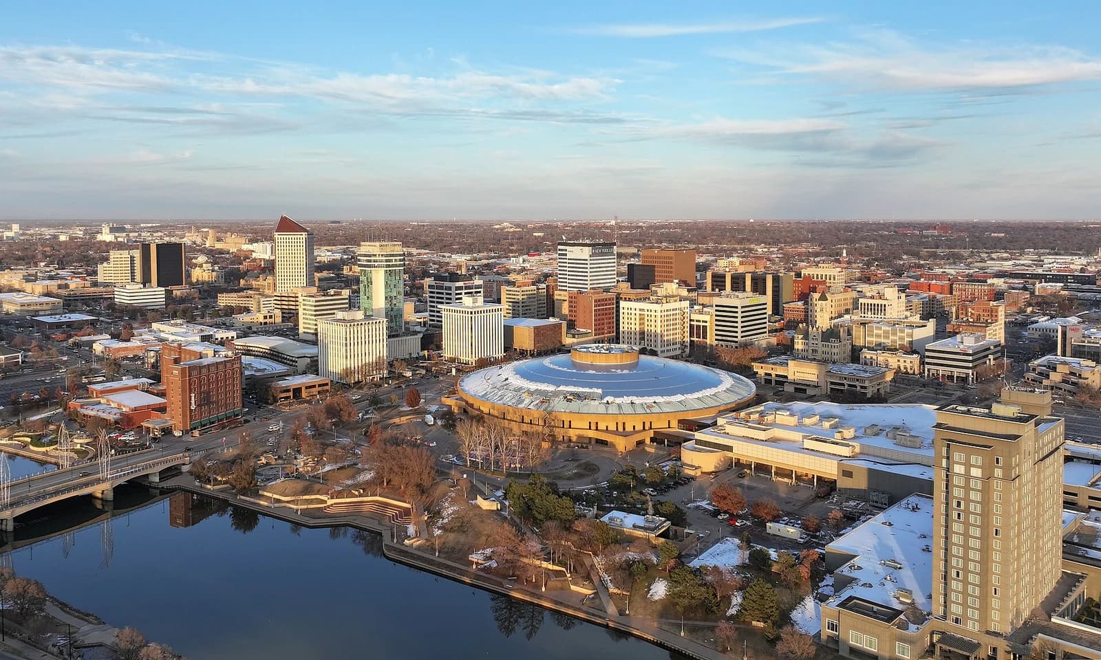 City view of Wichita, Kansas